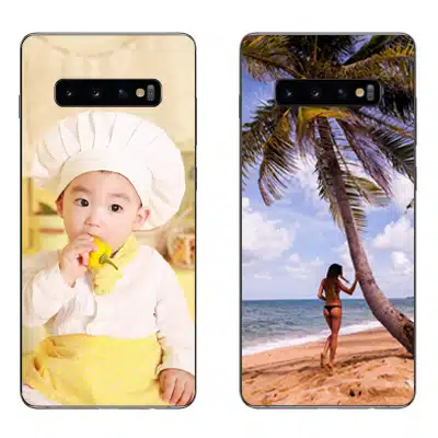 Cute baby in chef outfit with yellow accents, ideal for personalised phone case design.